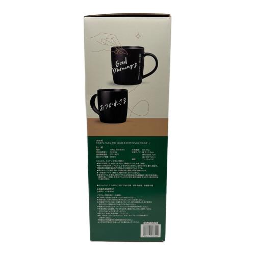 NESCAFE (ネスカフェ) コーヒーメーカー ドルチェ グスト GENIO S STAR（ジェニオ エス スター）スターバックス体験セット