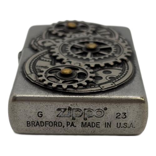ZIPPO (ジッポ) ZIPPO 2023年製 ギアメタル