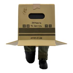 METAL GEAR SOLID Δ: SNAKE EATER A賞 段ボール潜入ティッシュケース キャラクターグッズ 一番くじ