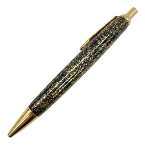 輪島塗 (ワジマヌリ) ボールペン ブラック×ゴールド