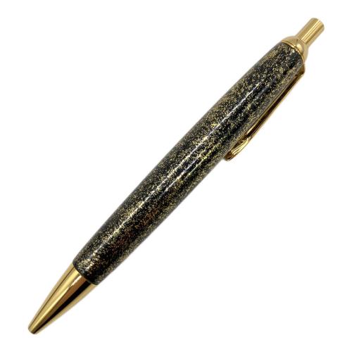 輪島塗 (ワジマヌリ) ボールペン ブラック×ゴールド