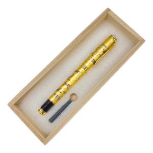 万年筆 金箔蒔絵万年筆