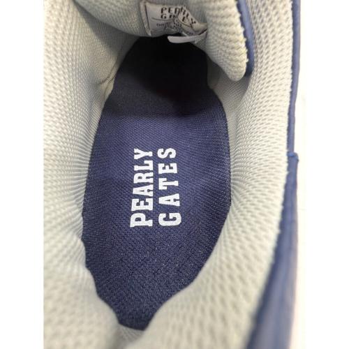 PEARLY GATES (パーリーゲイツ) ゴルフシューズ 053-7992370 レディース SIZE 24cm ネイビー