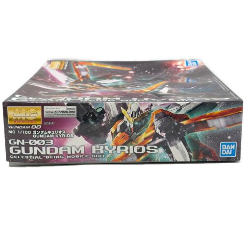 BANDAI (バンダイ) MG 1/100 ガンダムキュリオス プラモデル 『機動戦士ガンダムOO』 ガンプラ