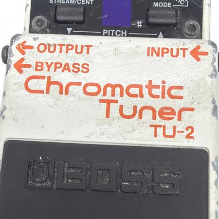 美品！BOSS TU-2 クロマチックチューナー TU-2 Chromatic Tuner（ペダルチューナー） │ BOSSマニア共和国