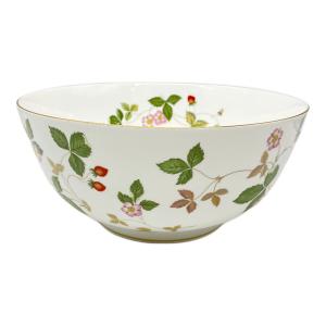 Wedgwood (ウェッジウッド) サラダボウル 25cm 黒壺刻印有 ワイルドストロベリー