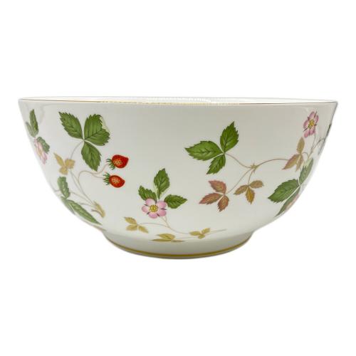 Wedgwood (ウェッジウッド) サラダボウル 25cm 黒壺刻印有 ワイルドストロベリー