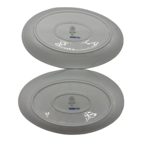 ROYAL COPENHAGEN (ロイヤル・コペンハーゲン) オーバルプレート ブルーパルメッテ