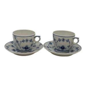 ROYAL COPENHAGEN (ロイヤル・コペンハーゲン) カップ&ソーサー ブルーフルーテッド・プレイン