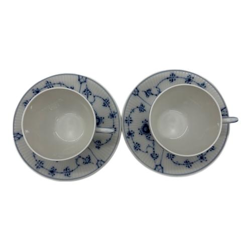 ROYAL COPENHAGEN (ロイヤル・コペンハーゲン) カップ&ソーサー ブルーフルーテッド・プレイン