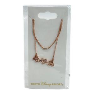 2連ネックレス ミッキー＆ミニー ディズニーグッズ
