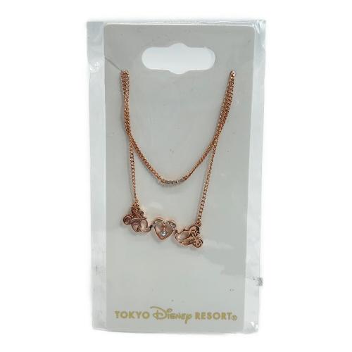 2連ネックレス ミッキー＆ミニー ディズニーグッズ