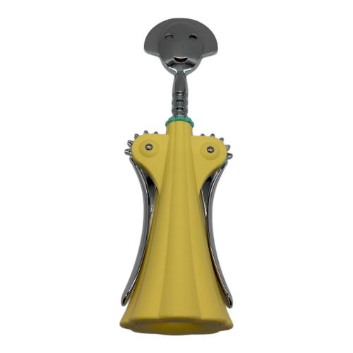 ALESSI (アレッシィ) ワイン用テーブルアクセサリ AM01 Anna G イエロー コルクスクリュー
