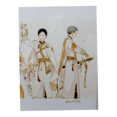 赤髪の白雪姫 あきづき空太 直筆サイン入りキャラファイングラフ アニメグッズ