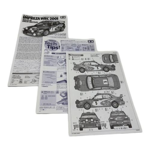 TAMIYA (タミヤ) 1/24 スバル インプレッサ WRC 2001 グレートブリテン タミヤ 1/24スポーツカー プラモデル 車