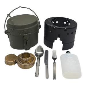 スウェーデン軍 スリークラウン 軍飯盒 5点セット