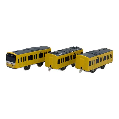 TOMY (トミー) 車両セット(3両編成) プラレール 京急新1000形 KEIKYU YELLOW HAPPY TRAIN
