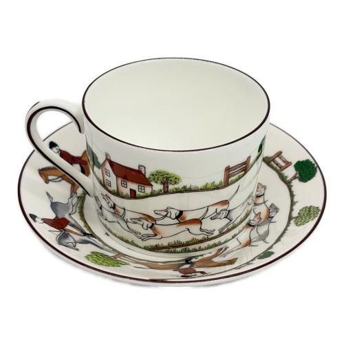 ウェッジウッド・ハンティングシーン スクエアプレート Wedgwood (ウェッジウッド) カップ&ソーサー ハンティングシーン