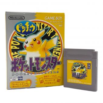 任天堂 (ニンテンドウ) ポケットモンスター ピカチュウ ゲームボーイ用ソフト -
