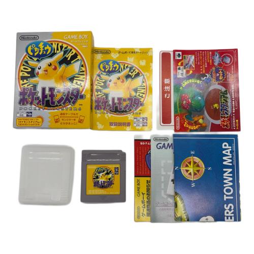 任天堂 (ニンテンドウ) ポケットモンスター ピカチュウ ゲームボーイ用ソフト -