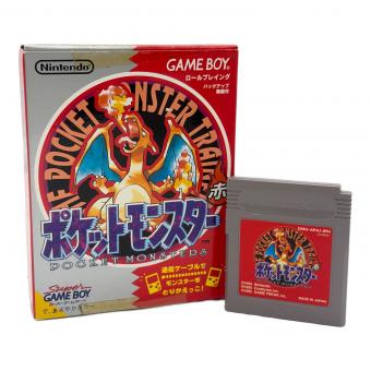 任天堂 (ニンテンドウ) ポケットモンスター赤 ゲームボーイ用ソフト 22A刻印 -