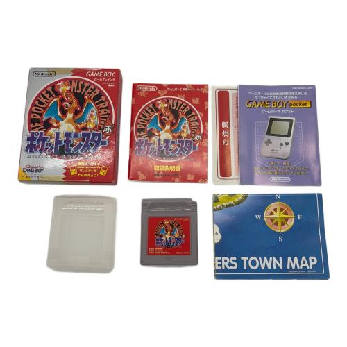 任天堂 (ニンテンドウ) ポケットモンスター赤 ゲームボーイ用ソフト 22A刻印 -