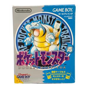 任天堂 (ニンテンドウ) ポケットモンスター青 ゲームボーイ用ソフト 22刻印 -