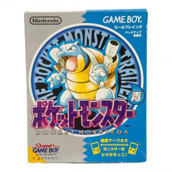 任天堂 (ニンテンドウ) ポケットモンスター青 ゲームボーイ用ソフト 22刻印 -
