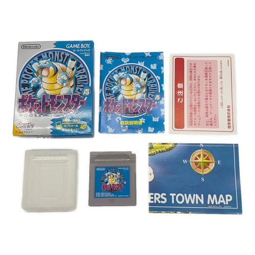 任天堂 (ニンテンドウ) ポケットモンスター青 ゲームボーイ用ソフト 22刻印 -