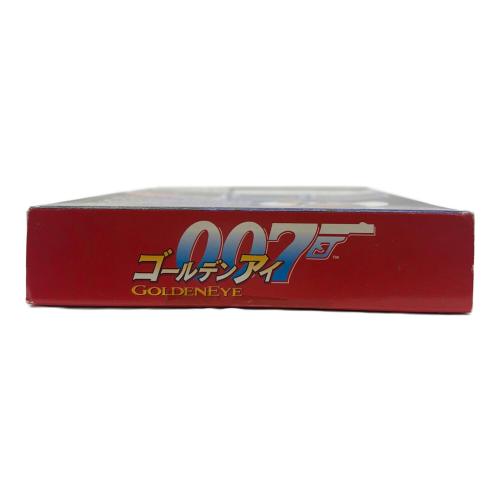 007 ゴールデンアイ Nintendo64用ソフト