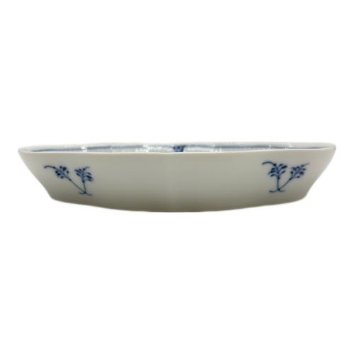 ROYAL COPENHAGEN (ロイヤル・コペンハーゲン) 菱形ディッシュ ブルーフルーテッド・プレイン