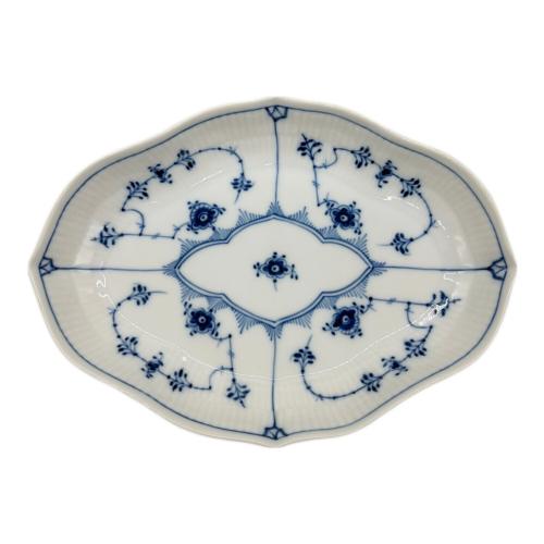 ROYAL COPENHAGEN (ロイヤル・コペンハーゲン) 菱形ディッシュ ブルーフルーテッド・プレイン