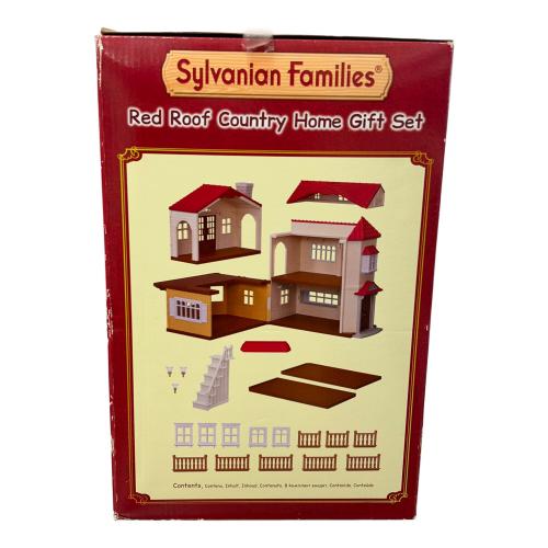 EPOCH (エポック) Red Roof Country Home Gift Set -あかりの灯る大きなお家 ギフトセット シルバニアファミリー