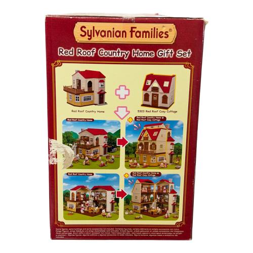 EPOCH (エポック) Red Roof Country Home Gift Set -あかりの灯る大きなお家 ギフトセット シルバニアファミリー