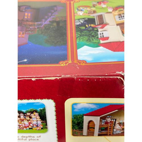 EPOCH (エポック) Red Roof Country Home Gift Set -あかりの灯る大きなお家 ギフトセット シルバニアファミリー
