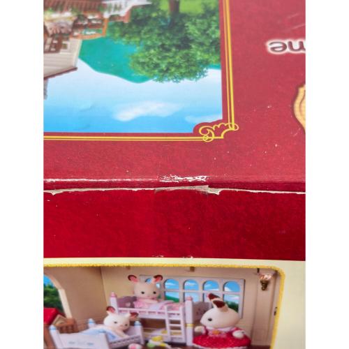 EPOCH (エポック) Red Roof Country Home Gift Set -あかりの灯る大きなお家 ギフトセット シルバニアファミリー