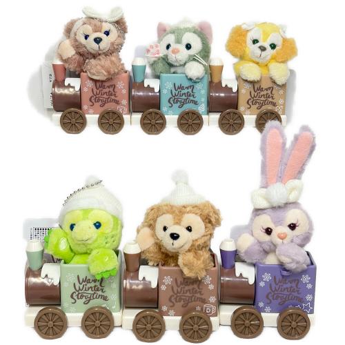 Disney RESORT (ディズニーリゾート) ぬいぐるみストラップコンプリートセット ディズニーグッズ ウォームウィンター・ストーリータイム ダッフィーフレンズ