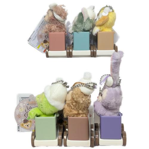 Disney RESORT (ディズニーリゾート) ぬいぐるみストラップコンプリートセット ディズニーグッズ ウォームウィンター・ストーリータイム ダッフィーフレンズ