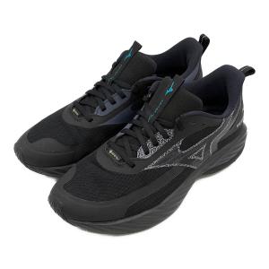 MIZUNO (ミズノ) ランニングシューズ J1GC257701 ウエーブライダーGTX 3/25AW メンズ SIZE 27.5cm ブラック