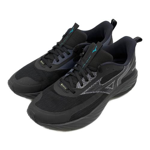 MIZUNO (ミズノ) ランニングシューズ J1GC257701 ウエーブライダーGTX 3/25AW メンズ SIZE 27.5cm ブラック