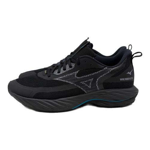 MIZUNO (ミズノ) ランニングシューズ J1GC257701 ウエーブライダーGTX 3/25AW メンズ SIZE 27.5cm ブラック