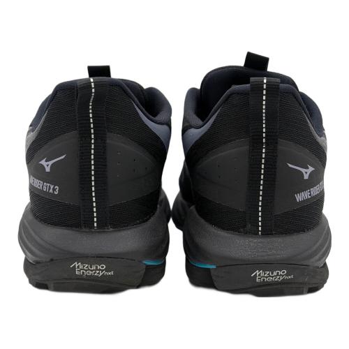 MIZUNO (ミズノ) ランニングシューズ J1GC257701 ウエーブライダーGTX 3/25AW メンズ SIZE 27.5cm ブラック