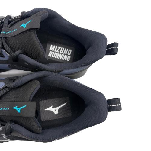 MIZUNO (ミズノ) ランニングシューズ J1GC257701 ウエーブライダーGTX 3/25AW メンズ SIZE 27.5cm ブラック