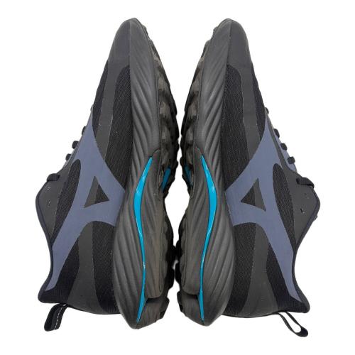 MIZUNO (ミズノ) ランニングシューズ J1GC257701 ウエーブライダーGTX 3/25AW メンズ SIZE 27.5cm ブラック