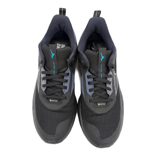 MIZUNO (ミズノ) ランニングシューズ J1GC257701 ウエーブライダーGTX 3/25AW メンズ SIZE 27.5cm ブラック