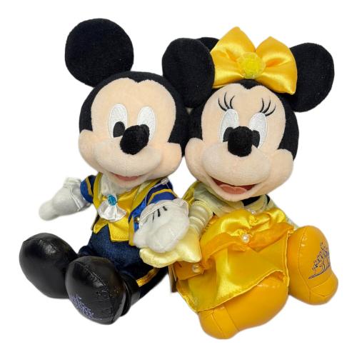 DISNEY (ディズニー) ミッキー＆ミニー ペアヌイグルミ ディズニーグッズ 劣化有 31th 開園記念アニバーサリーグッズ