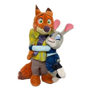 DISNEY (ディズニー) ぬいぐるみマスコット ズートピア ニック＆ジュディ ハグ＆スマイル