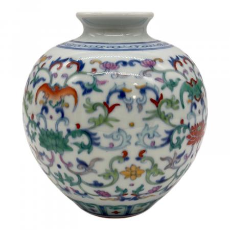 大清雍正年製　陶器花瓶 花瓶 大清雍正年製｜トレファクONLINE