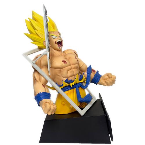 BANDAI (バンダイ) ギガマンガストラクチャー フィギュア 超サイヤ人 孫悟空 40th 一番くじ ラストワン賞 本体のみ