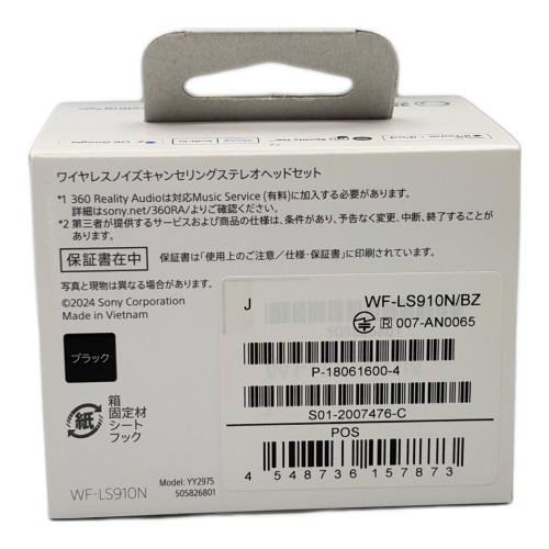 SONY (ソニー) ワイヤレスイヤホン WF-LS910N/BZ